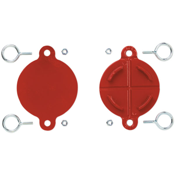 2 1/2" Aluminum Break Cap, Red
