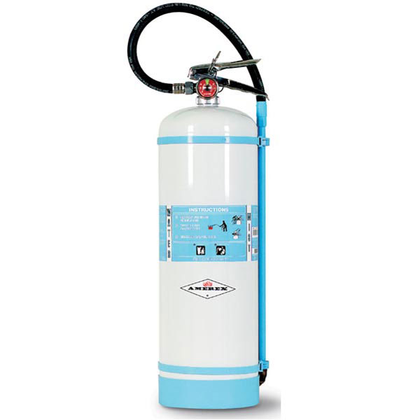 Amerex® 2.5 gal Non-Magnetic Stored Pressure De-Ionized Water Mist Fire Extinguisher w/ Wall Hanger – 2A:C