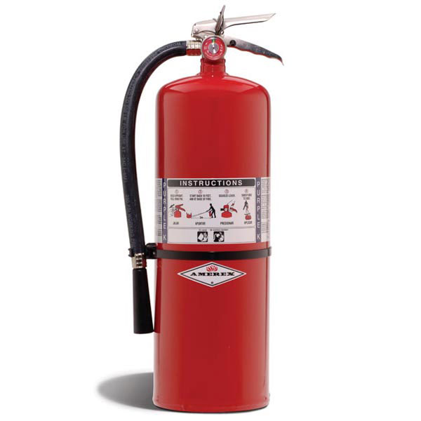 Amerex® 20 lb Purple K Fire Extinguisher w/ Brass Valve & Wall Hanger – 120B:C