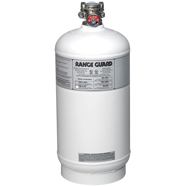 Badger™ RG-2.5Gl Cylinder/Valve, 2.5 gal