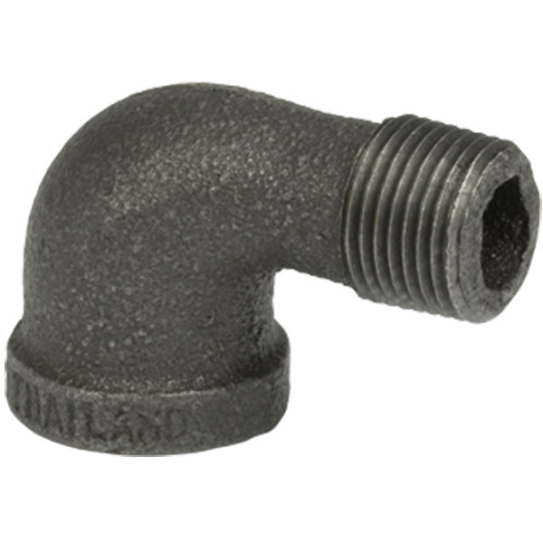 3/8", 90° Black Street Elbows, Pkg/40 (Sold by Each)