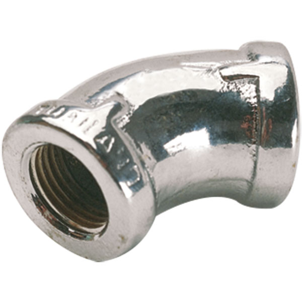 3/8" 45° Chrome Elbows, Pkg/50 (Sold by Each)