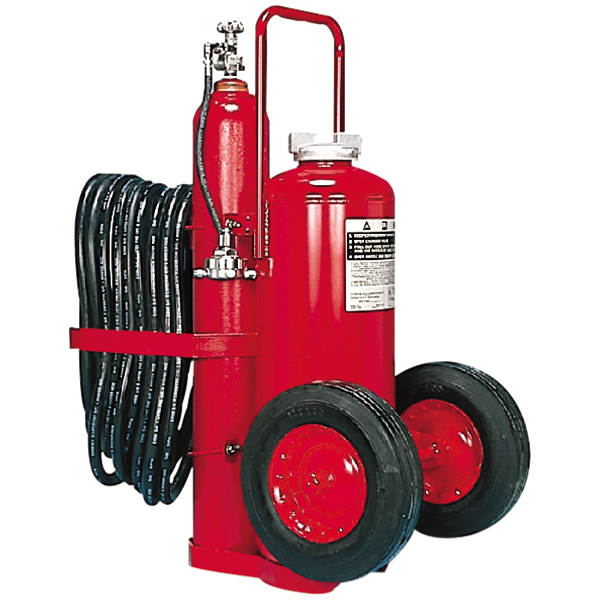 Amerex® 125 lb Regulated Pressure ABC Wheeled Fire Extinguisher – 30A:240B:C