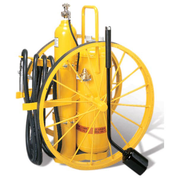 Amerex® 150 lb Sodium Chloride Wheeled Fire Extinguisher – Class D