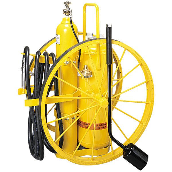 Amerex® 250 lb Copper Powder Wheeled Fire Extinguisher – Class D