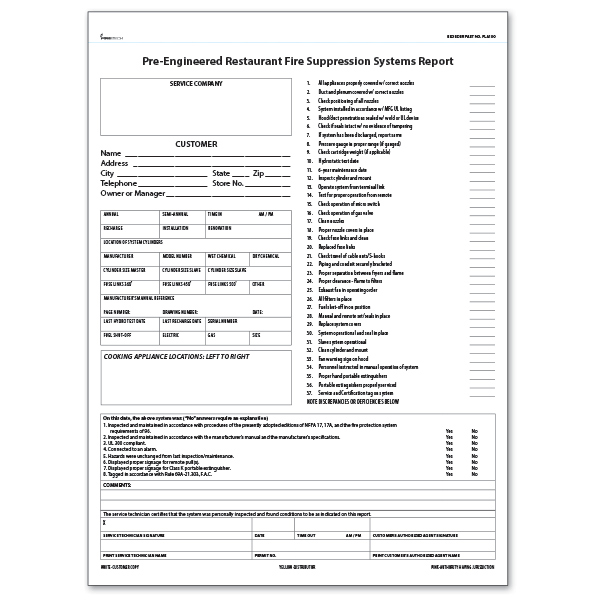 Florida Pre-Engineered Systems Inspection Forms
