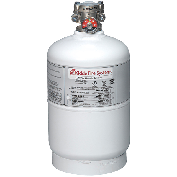 Kidde WHDR-125 Charged Cylinder, 1.25 gal