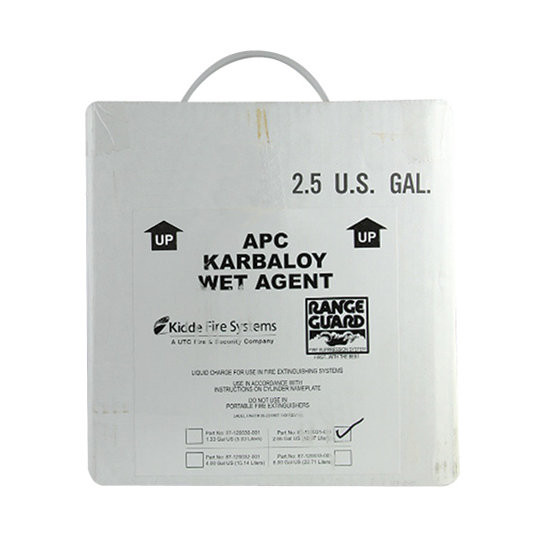 Kidde/Badger™ Range Guard® APC Wet Chemical, 2.5 gal