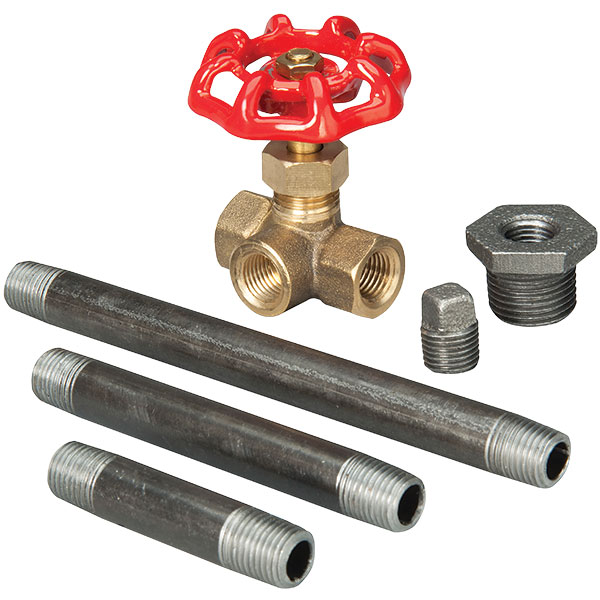 3-Way Sprinkler Gauge Valve Kit