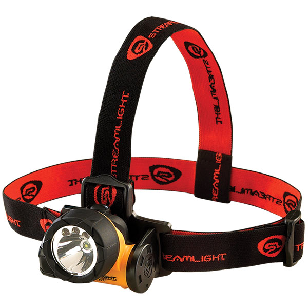 Streamlight® Trident® LED Headlamp, 1 3/4", Orange/Black/Yellow