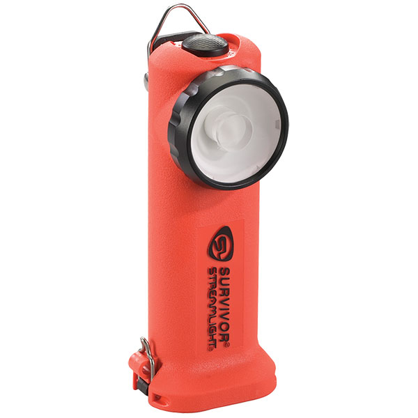 Streamlight® Survivor® LED Flashlight, AC/DC, Orange (Includes: Steady Charger)