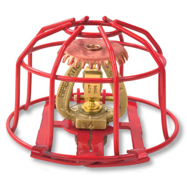 2-Piece Sprinkler Cage, 1/2", Red