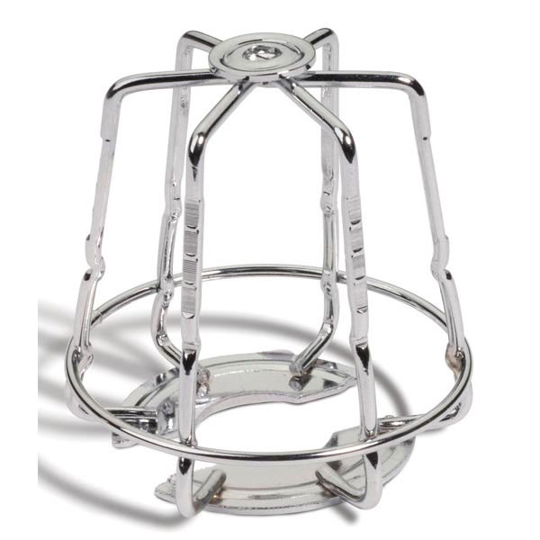 1-Piece "Mini" Sprinkler Cage, 1/2" & 3/4", Chrome