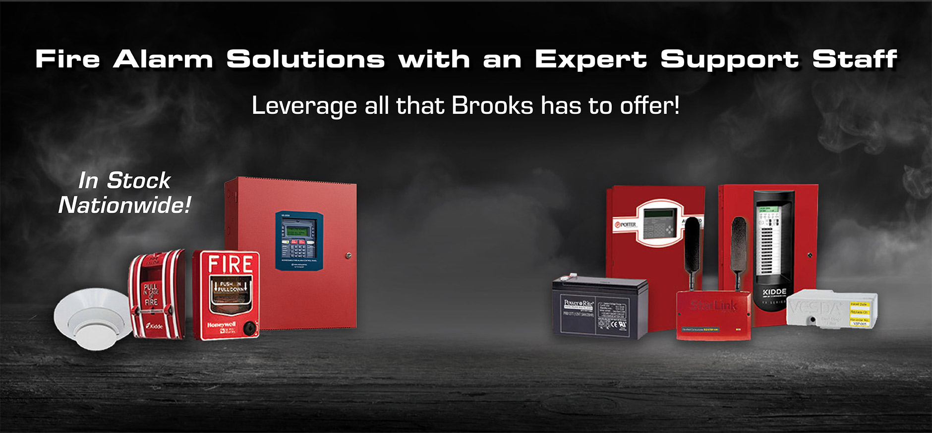 Promote Brooks Fire Alarms