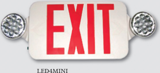 LED4MINI Exit Light