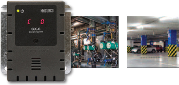 Macurco Commercial Series Fixed Gas Detectors