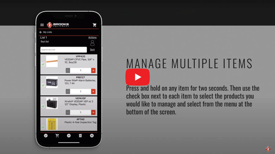 Save Time: Create and Share Product Collections with the Brooks App!